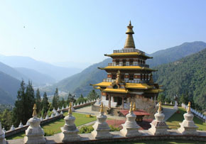Punakha is the former capital of the scenically blessed kingdom Bhutan