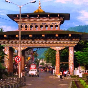 Thimphu, the capital city of Bhutan