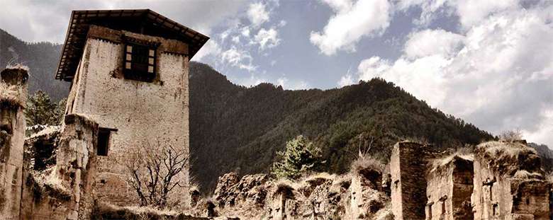Drukgyel Dzong in Bhutan