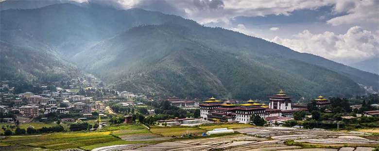 Tachogang Lhakhang in Bhutan