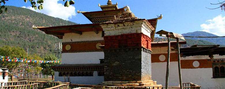 Chimi Lhakhang in Bhutan