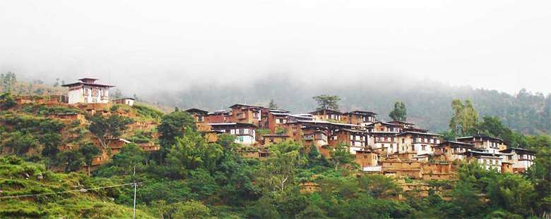 Punakha Ritsha Village in Bhutan