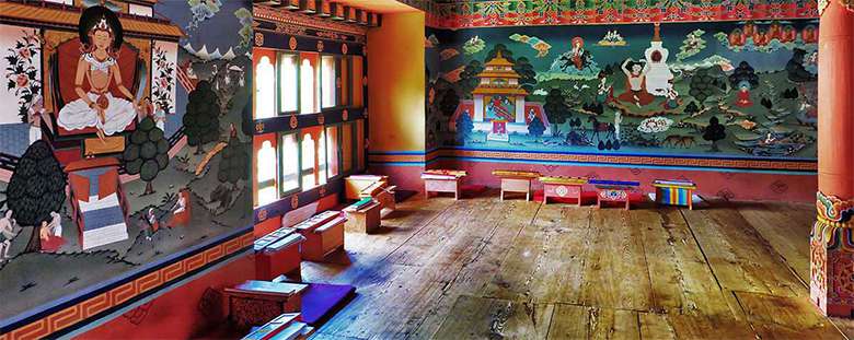 Simtokha Dzong in Bhutan