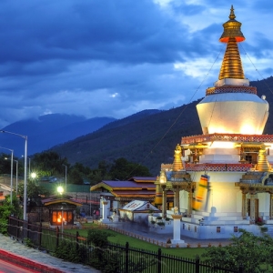 Thimphu, the capital city of Bhutan