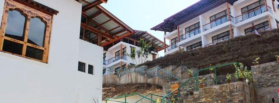 Zhingkham Resort in Punakha, Bhutan